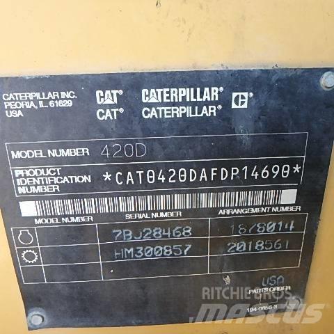 CAT 420 D Rýpadlo-nakladače