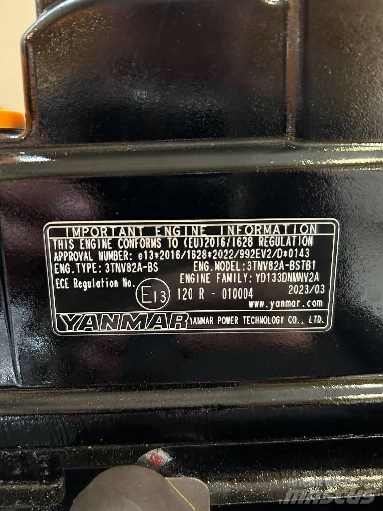 Yanmar 3TNV82 A Motory