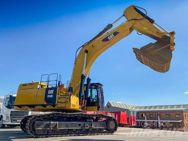 CAT 374F L Pásová rýpadla