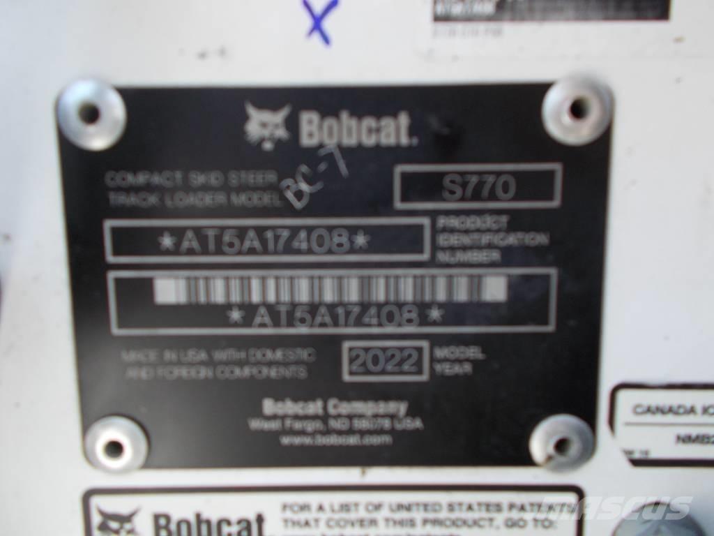 Bobcat S770 Smykem řízené nakladače