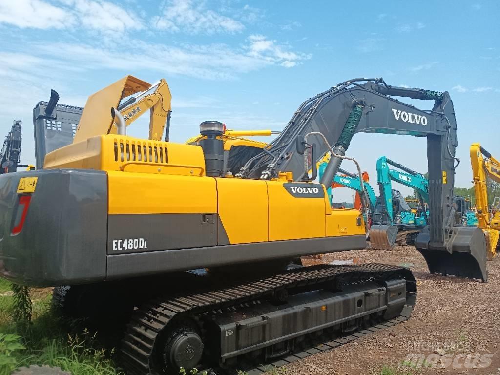 Volvo EC480 Pásová rýpadla
