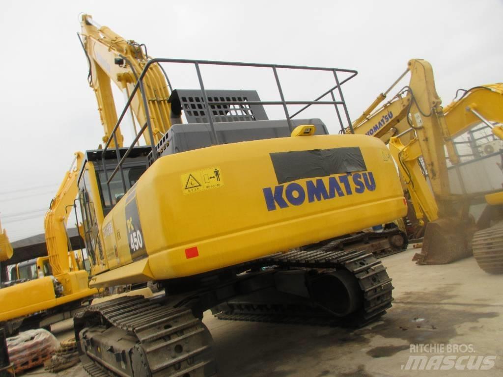 Komatsu PC 450 Pásová rýpadla