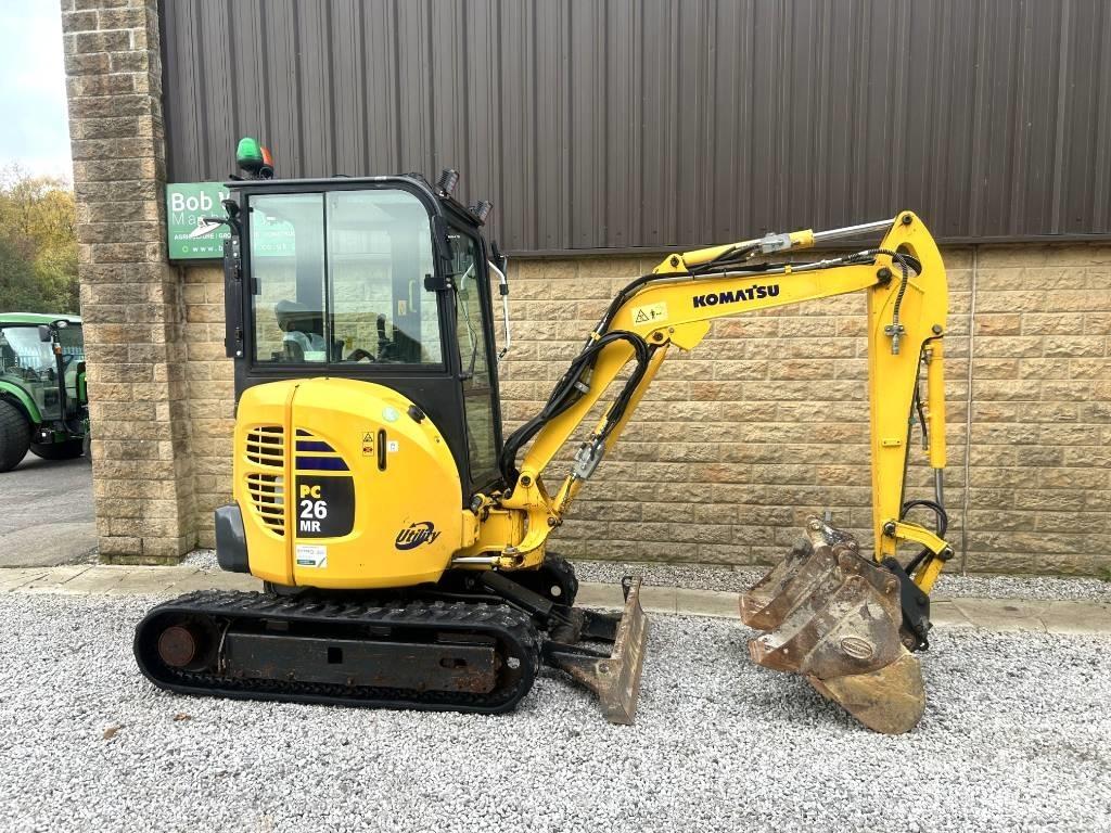 Komatsu PC26MR-3 Mini rýpadla < 7t