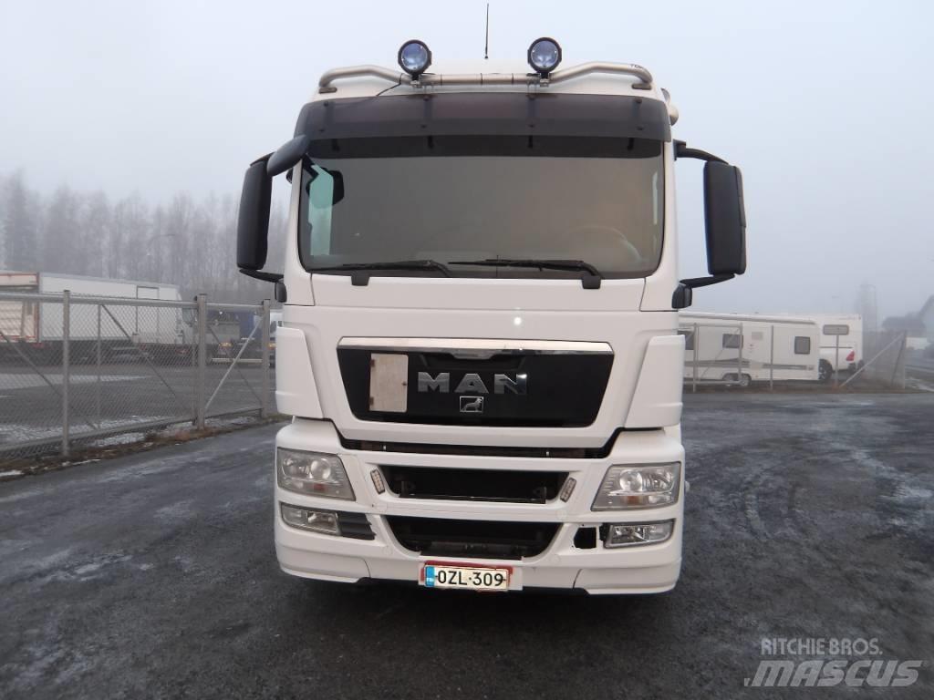 MAN TGS 26.480 6x2 Hákový nosič kontejnerů