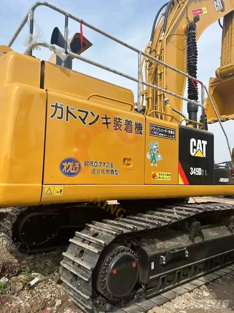CAT 349 D Pásová rýpadla