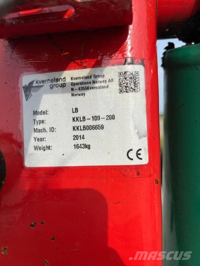 Kverneland LB100-200 Oboustranné pluhy
