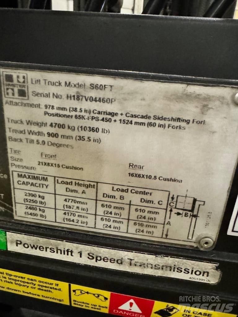 Hyster S 60 FT Další