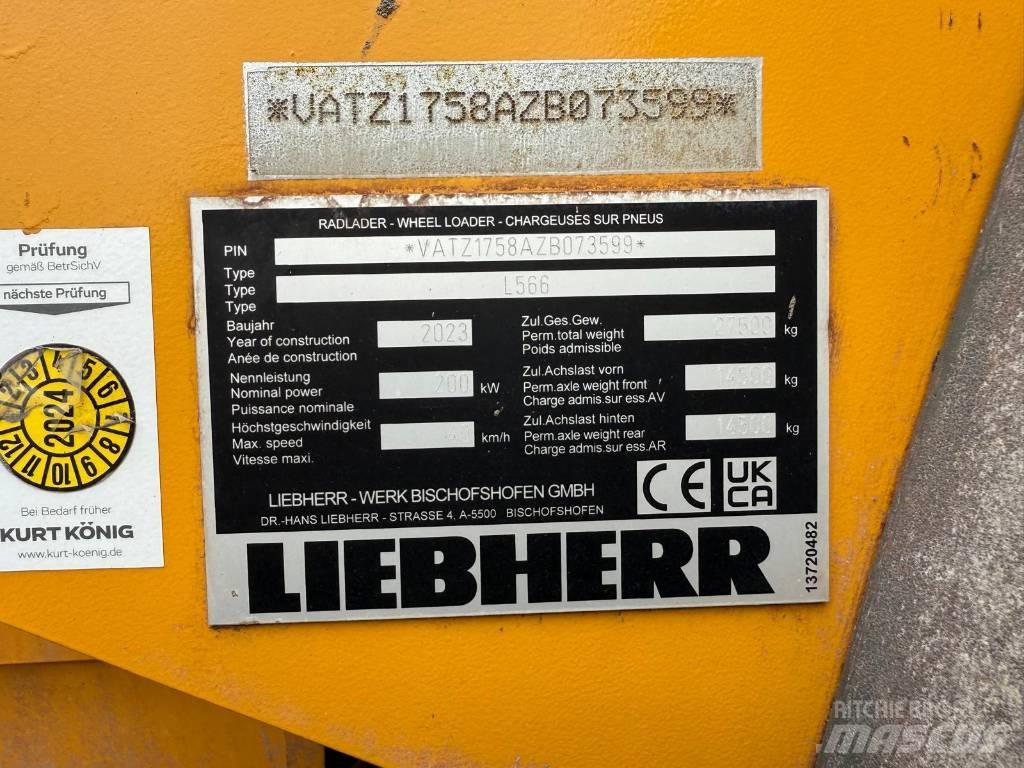 Liebherr L 566 Kolové nakladače