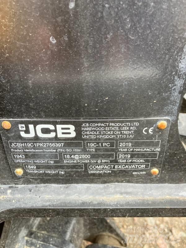 JCB 19 C-1 Mini rýpadla < 7t