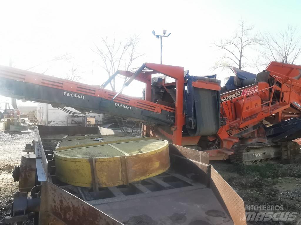 Warrior 1400 Mobilní třídiče