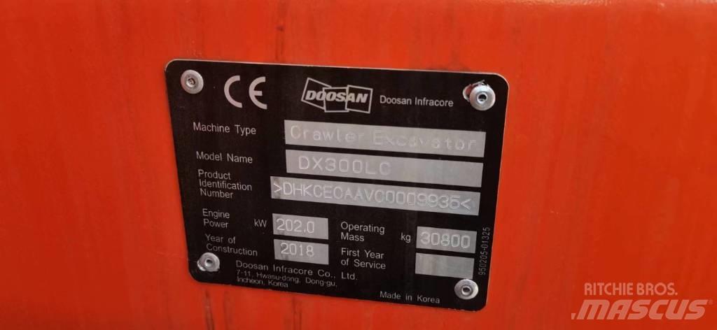 Doosan 300-7 Pásová rýpadla