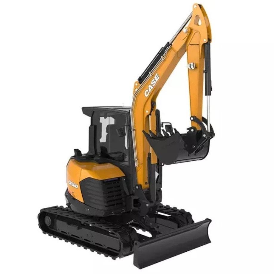 CASE CX 58 D Mini rýpadla < 7t