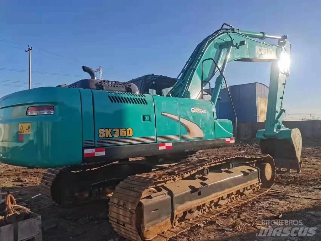 Kobelco SK 350 Pásová rýpadla
