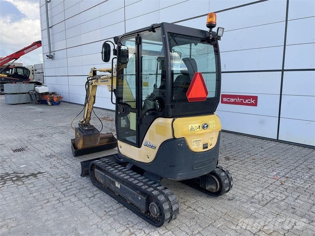 Yanmar SV22 Kolová rýpadla
