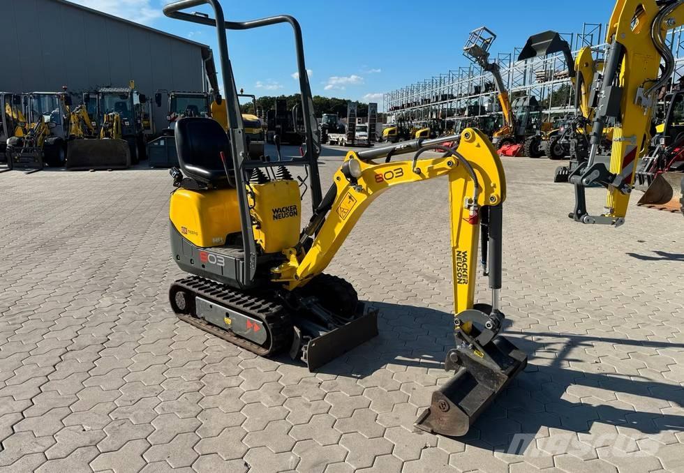 Wacker Neuson 803 Pásová rýpadla