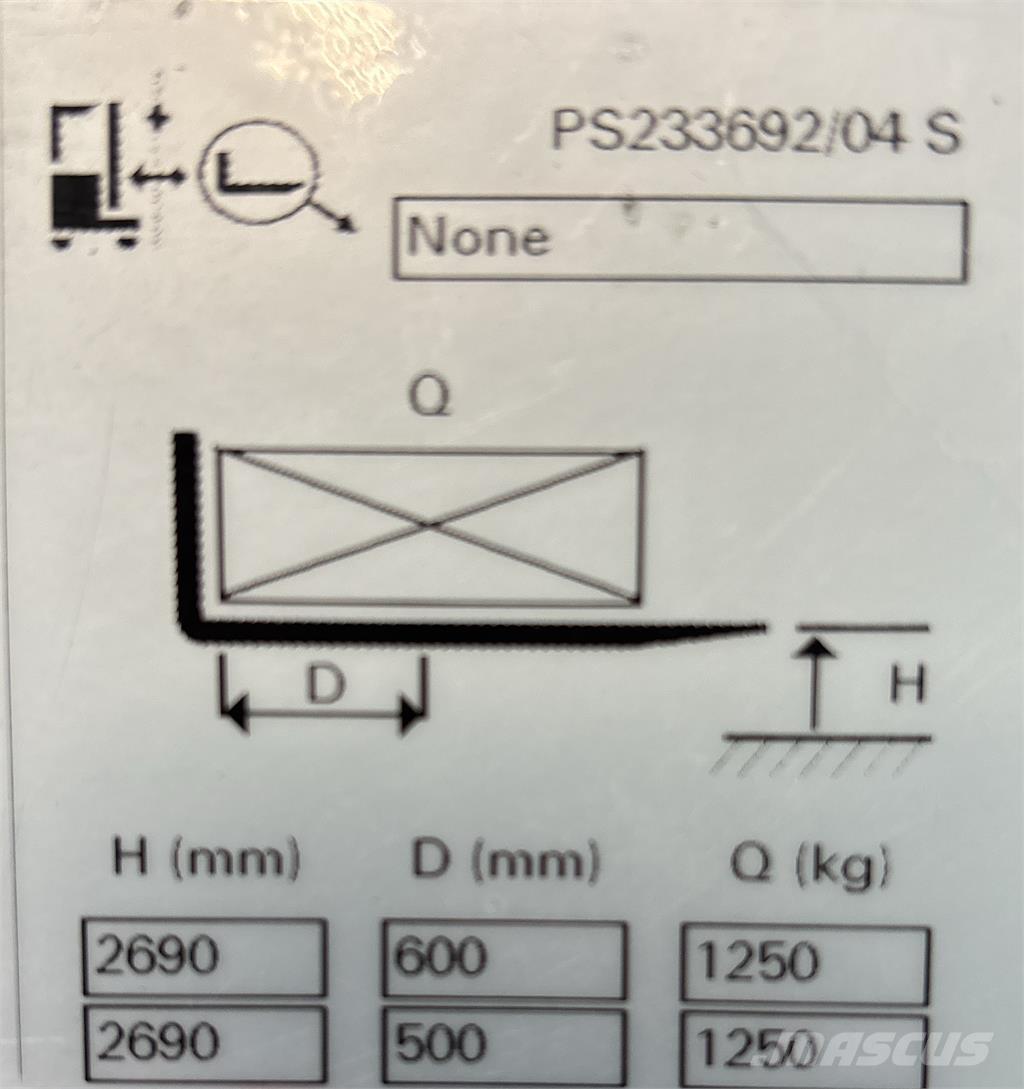 Atlet PS125 Ručně vedené vysokozdvižné vozíky