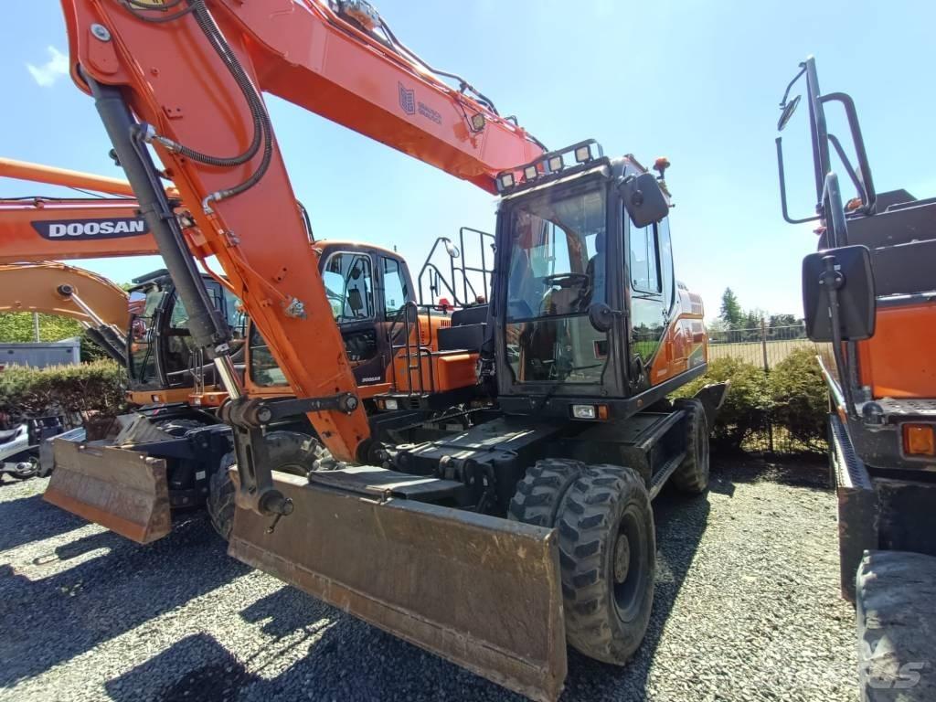 Doosan DX140W-5 Kolová rýpadla