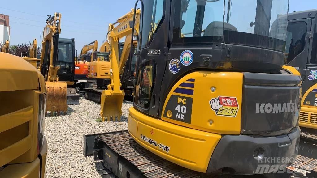 Komatsu PC 40 MR Pásová rýpadla