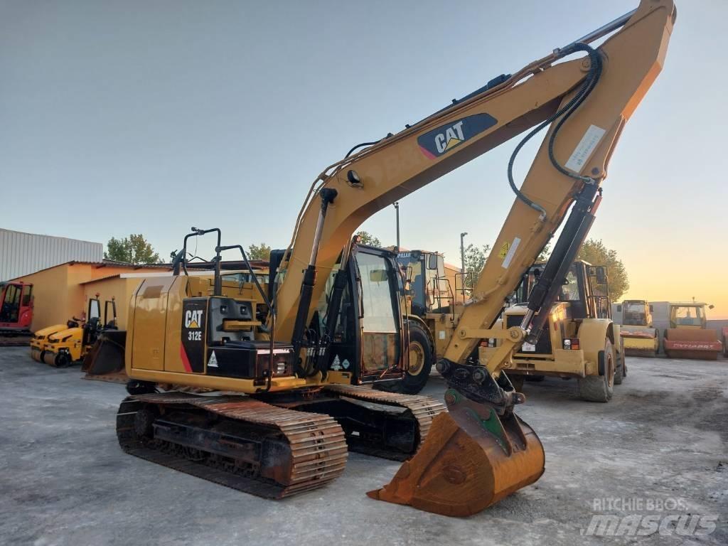 CAT 312 E Pásová rýpadla
