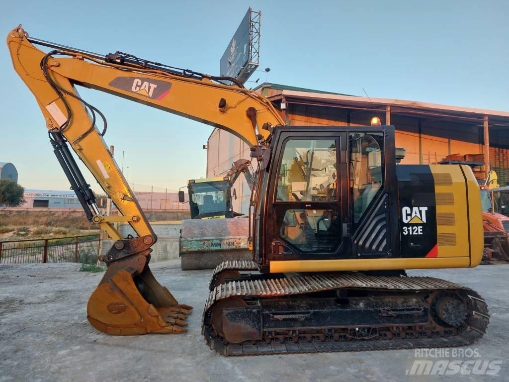 CAT 312 E Pásová rýpadla
