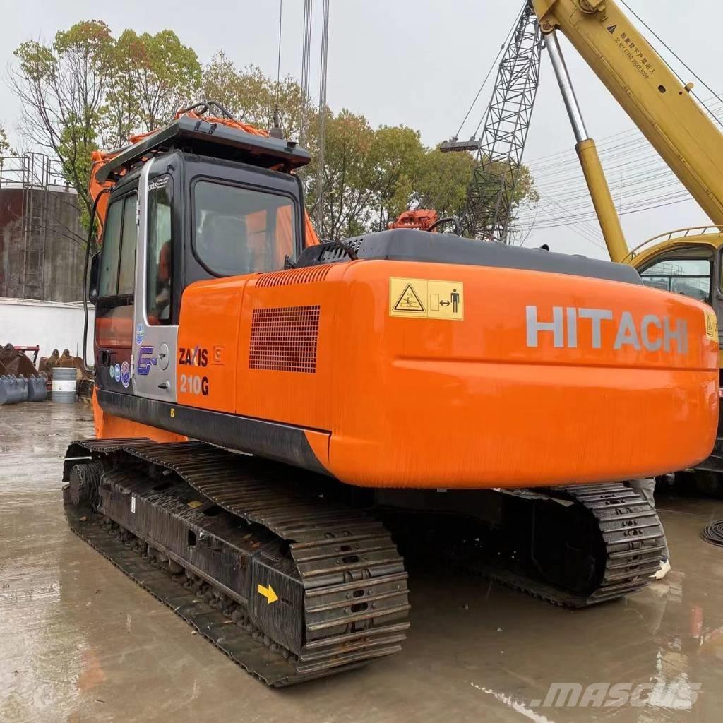 Hitachi ZX 210 Pásová rýpadla