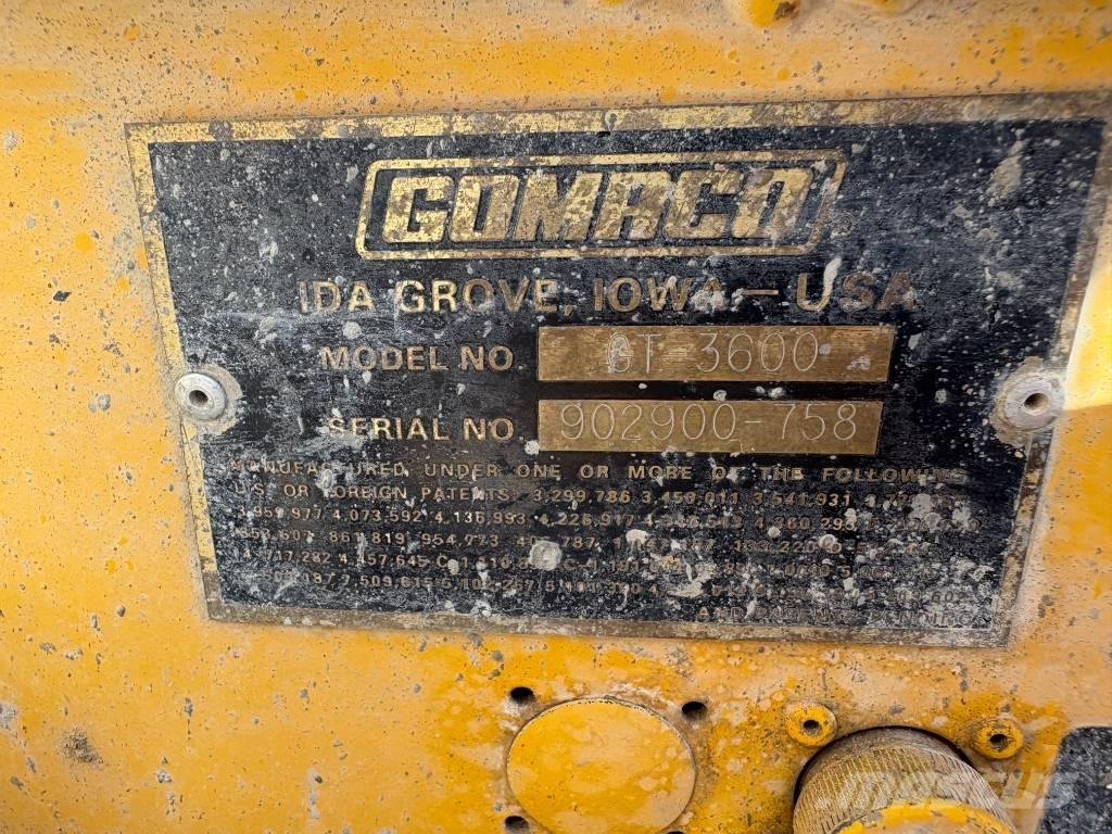 Gomaco GT 3600 Stroje na betonové dlaždice