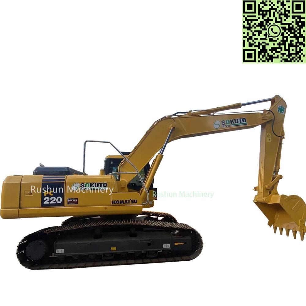 Komatsu PC220-7 Pásová rýpadla