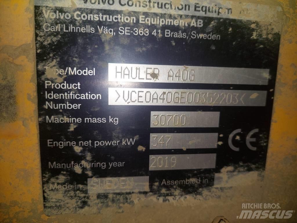 Volvo A 40 G Kloubové dempry