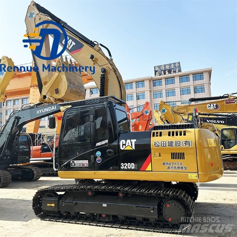 CAT 320D2 Pásová rýpadla