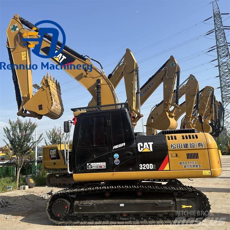 CAT 320D2 Pásová rýpadla