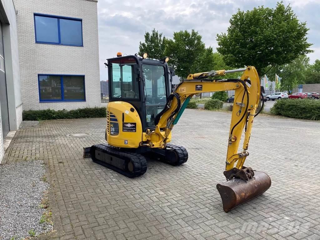 Komatsu PC26MR-3 Mini rýpadla < 7t