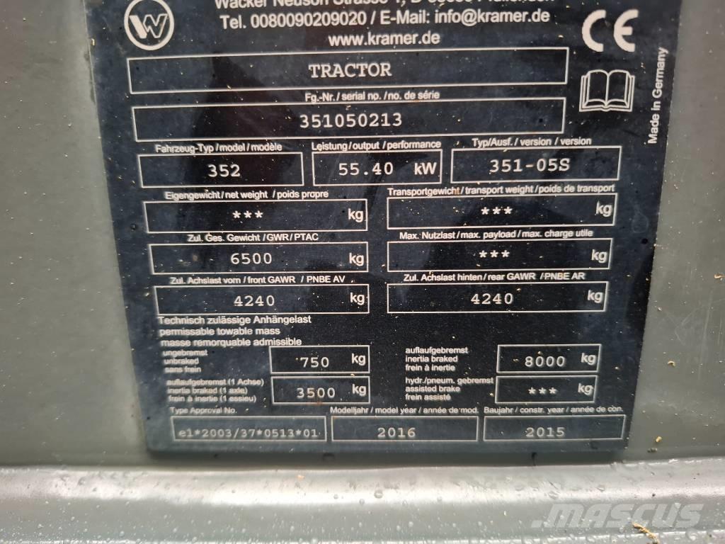 Kramer 8085 Kolové nakladače