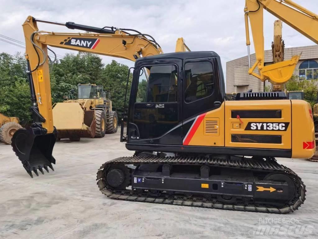 Sany sy135c Pásová rýpadla