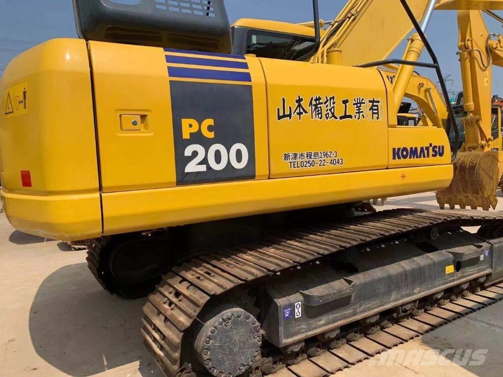 Komatsu pc200-7 Pásová rýpadla