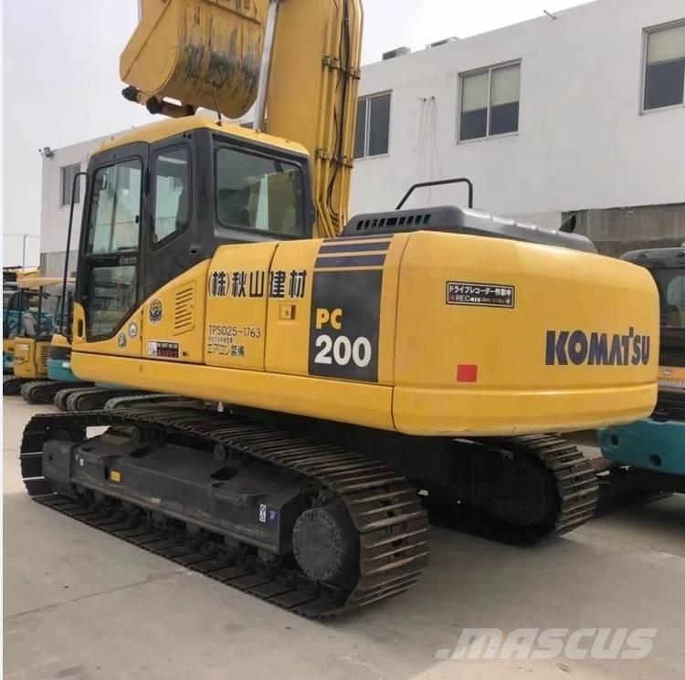 Komatsu pc200-7 Pásová rýpadla