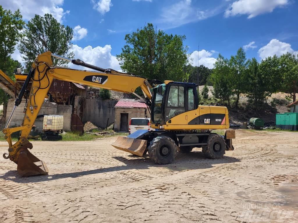 CAT 316d Kolová rýpadla