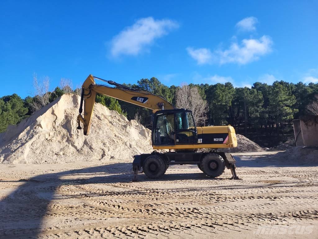 CAT 316d Kolová rýpadla