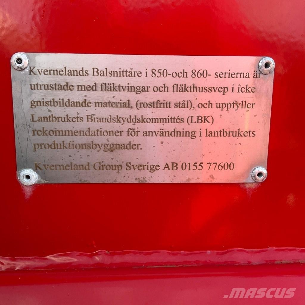 Kverneland 852 Drtiče a řezače balíků