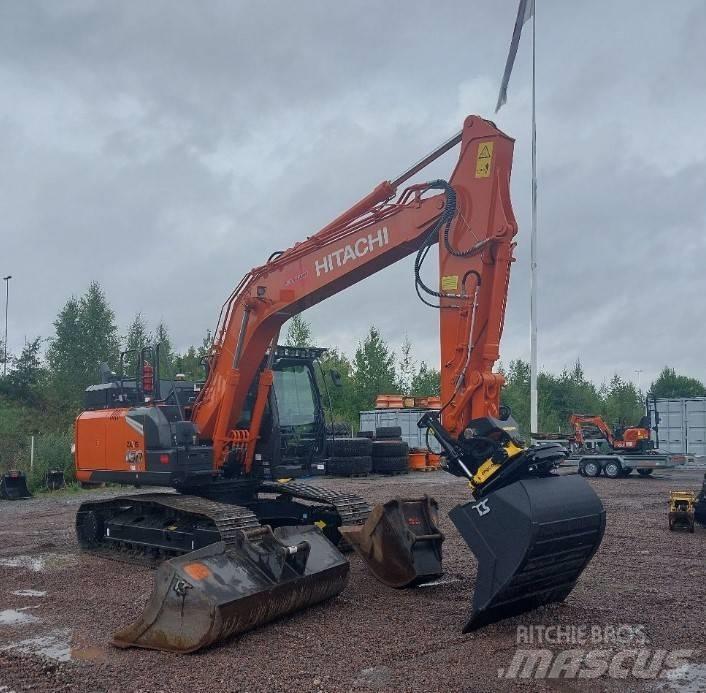 Hitachi ZX160LC-7 Pásová rýpadla