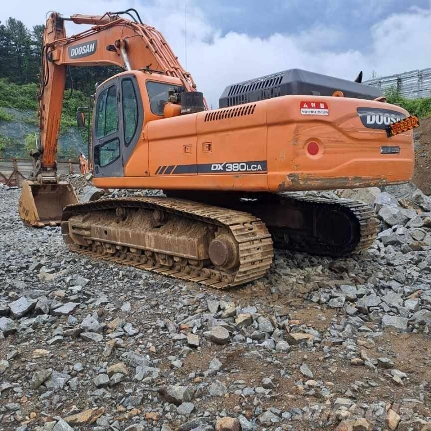 Doosan DX 380 LC Pásová rýpadla