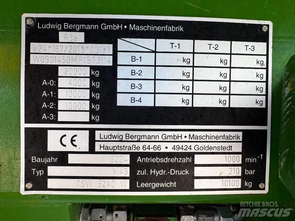 Bergmann TSW 6240 W Rozmetadla chlévské mrvy