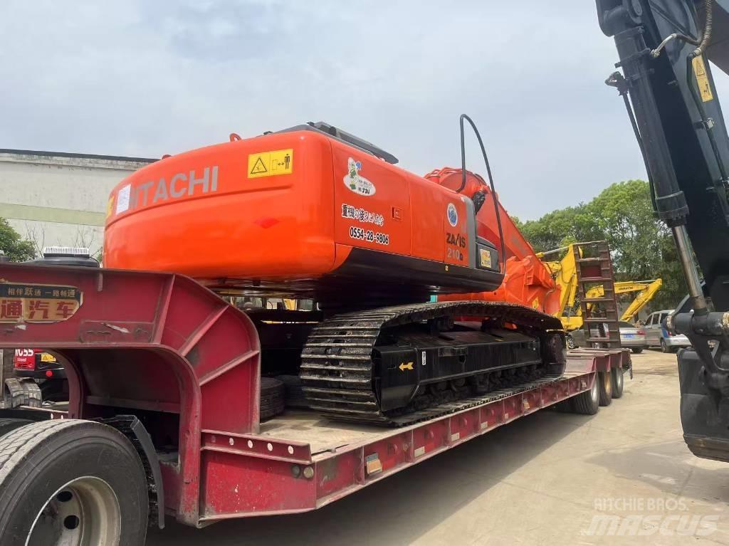 Hitachi 210LC Pásová rýpadla
