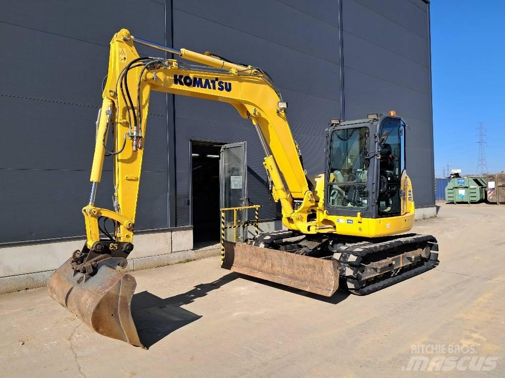 Komatsu PC80MR-5E0 Midi rýpadla 7t - 12t
