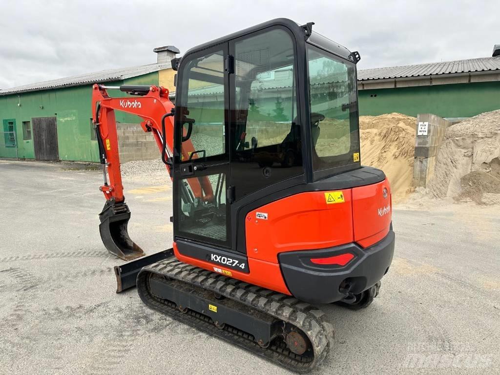 Kubota kx 027-4 Mini rýpadla < 7t