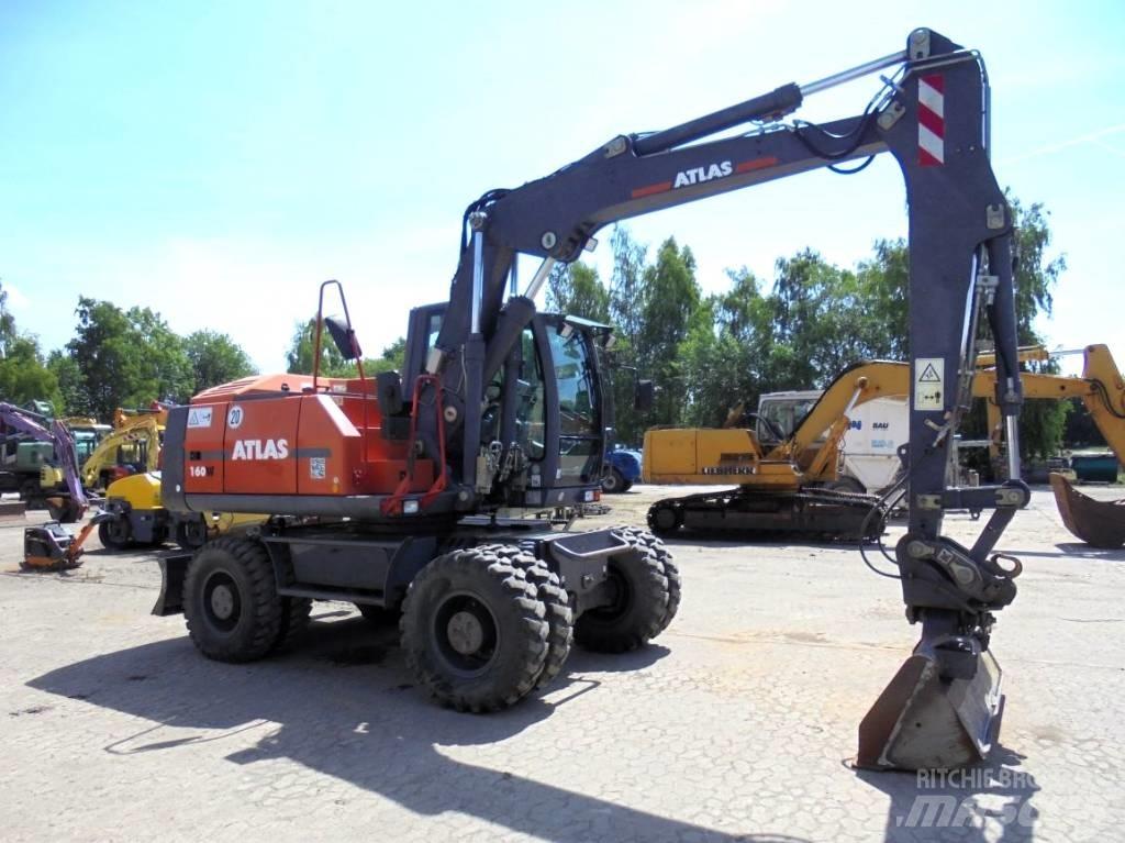 Atlas 160 W Kolová rýpadla
