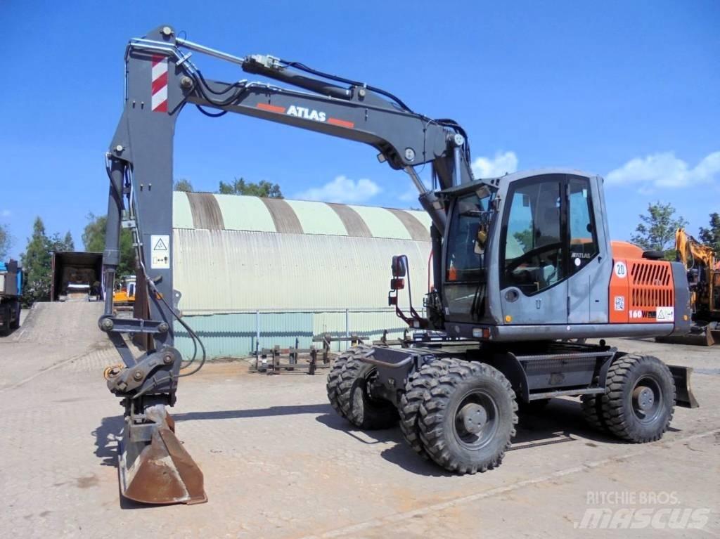Atlas 160 W Kolová rýpadla