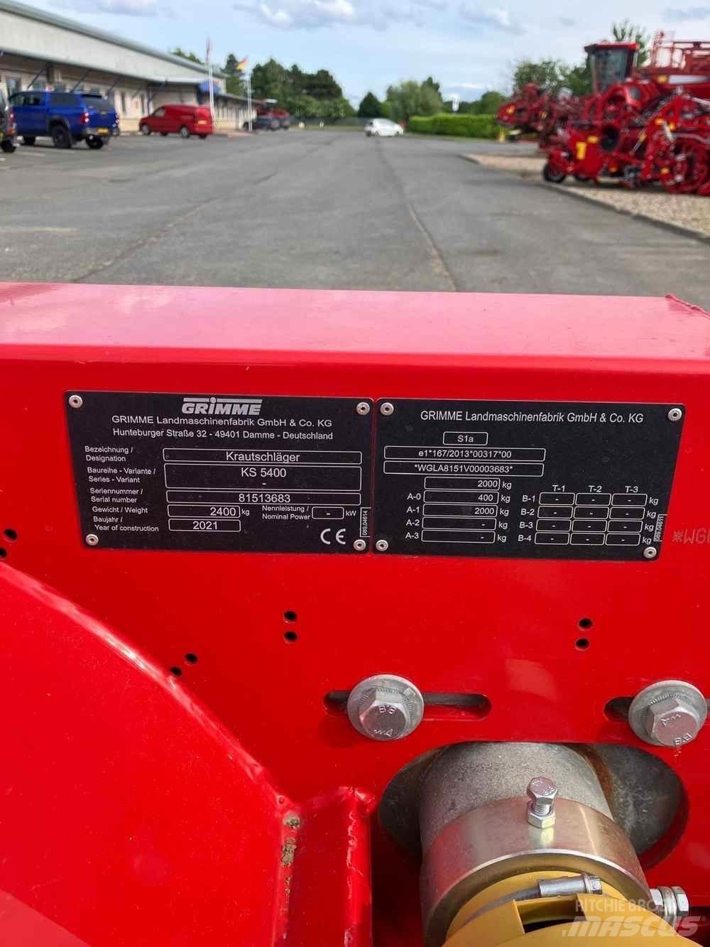 Grimme KS 5400 Zařízení pro pěstování brambor - Jiné