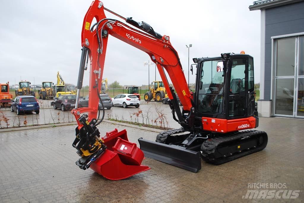 Kubota KX 060 - 6 tons Mini rýpadla < 7t