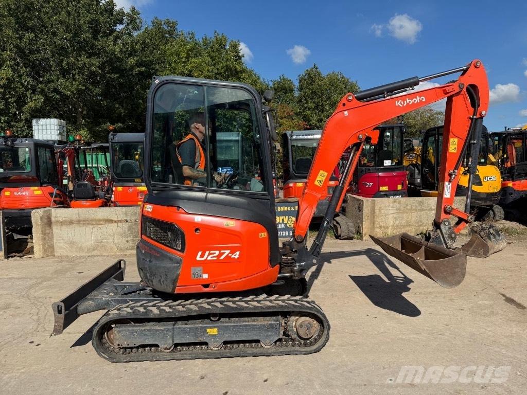Kubota U 27-4 Mini rýpadla < 7t