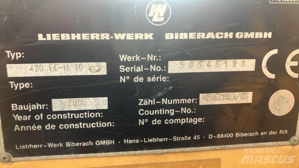 Liebherr 420 EC-H16 Stavební jeřáby